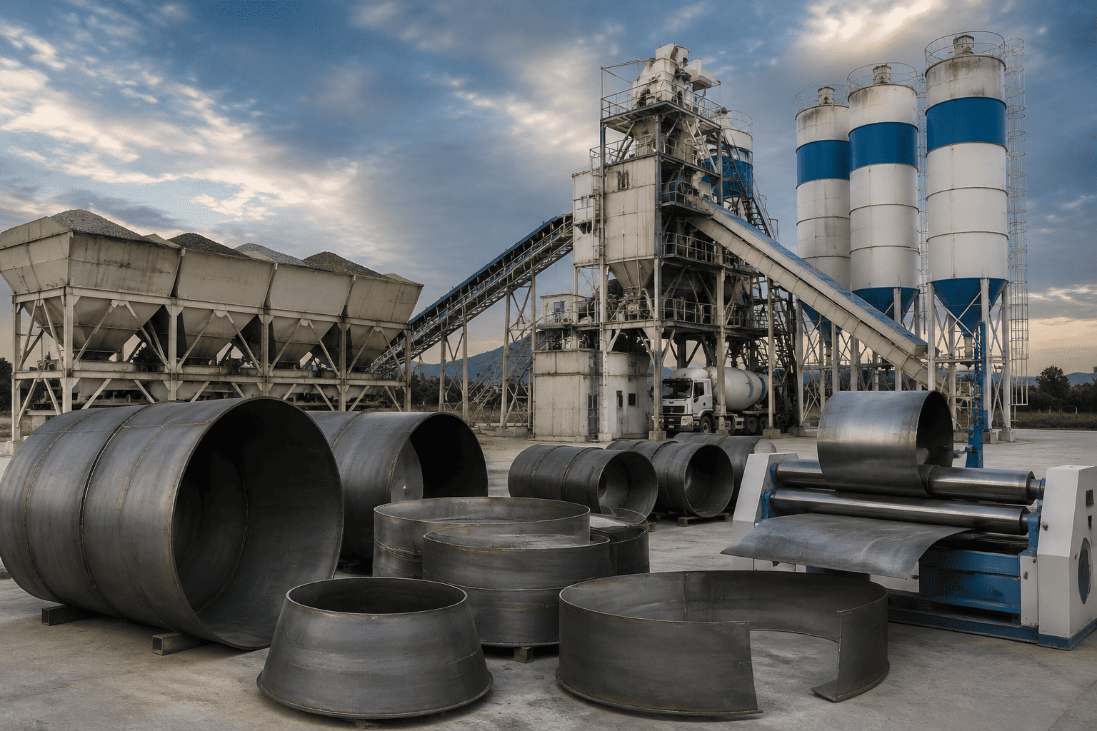 Beton Santrali Ekipmanları